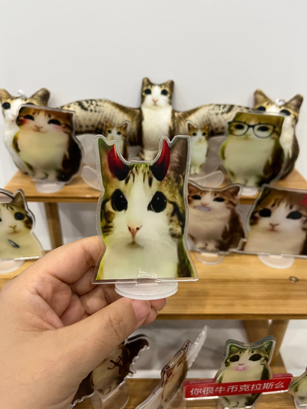 Meowl Family Acrylic Standee Ornaments