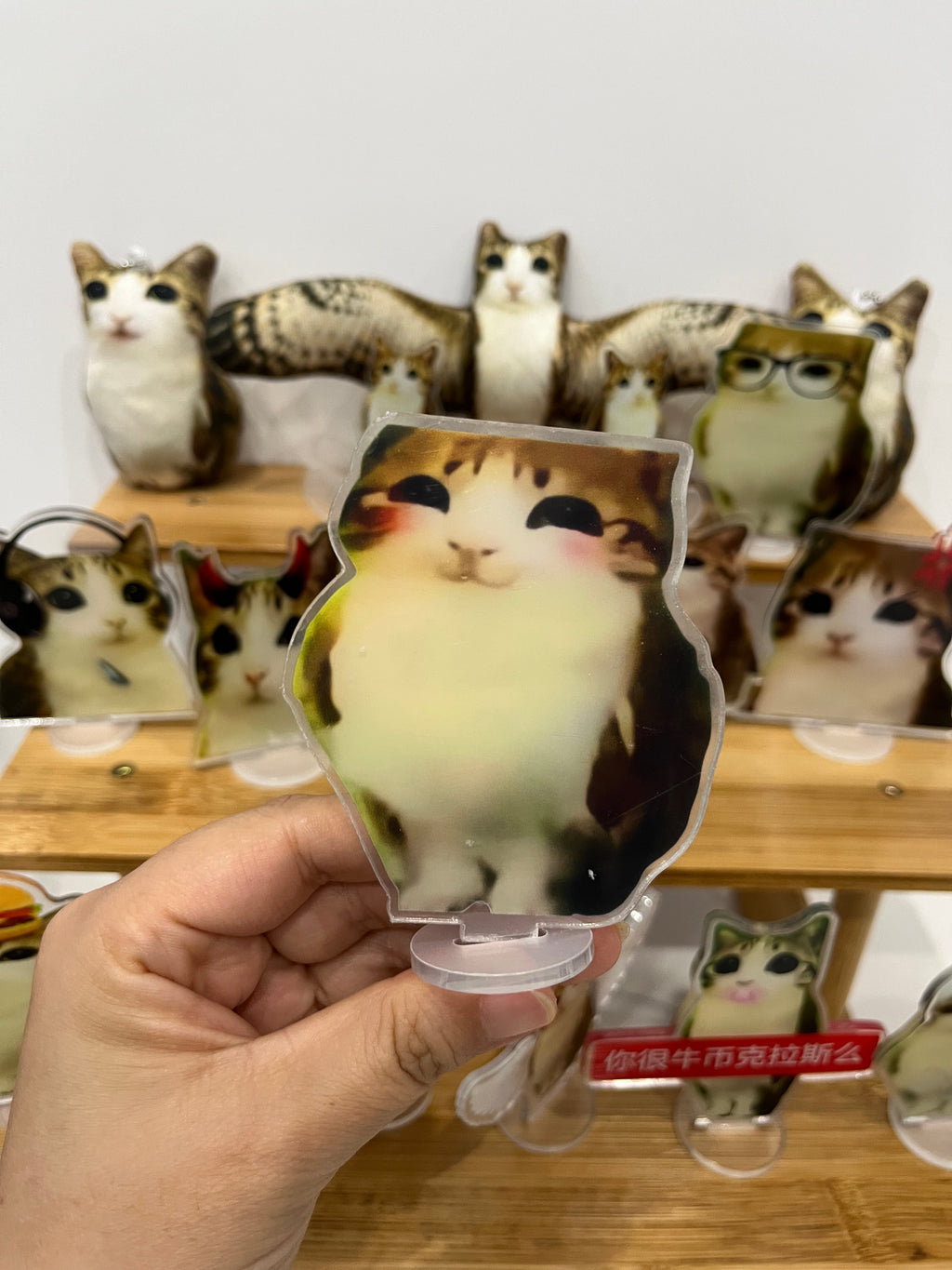 Meowl Family Acrylic Standee Ornaments