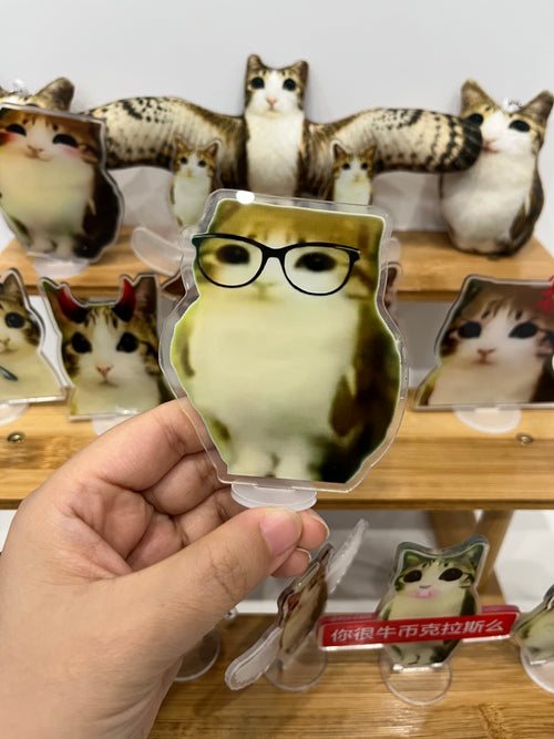 Meowl Family Acrylic Standee Ornaments