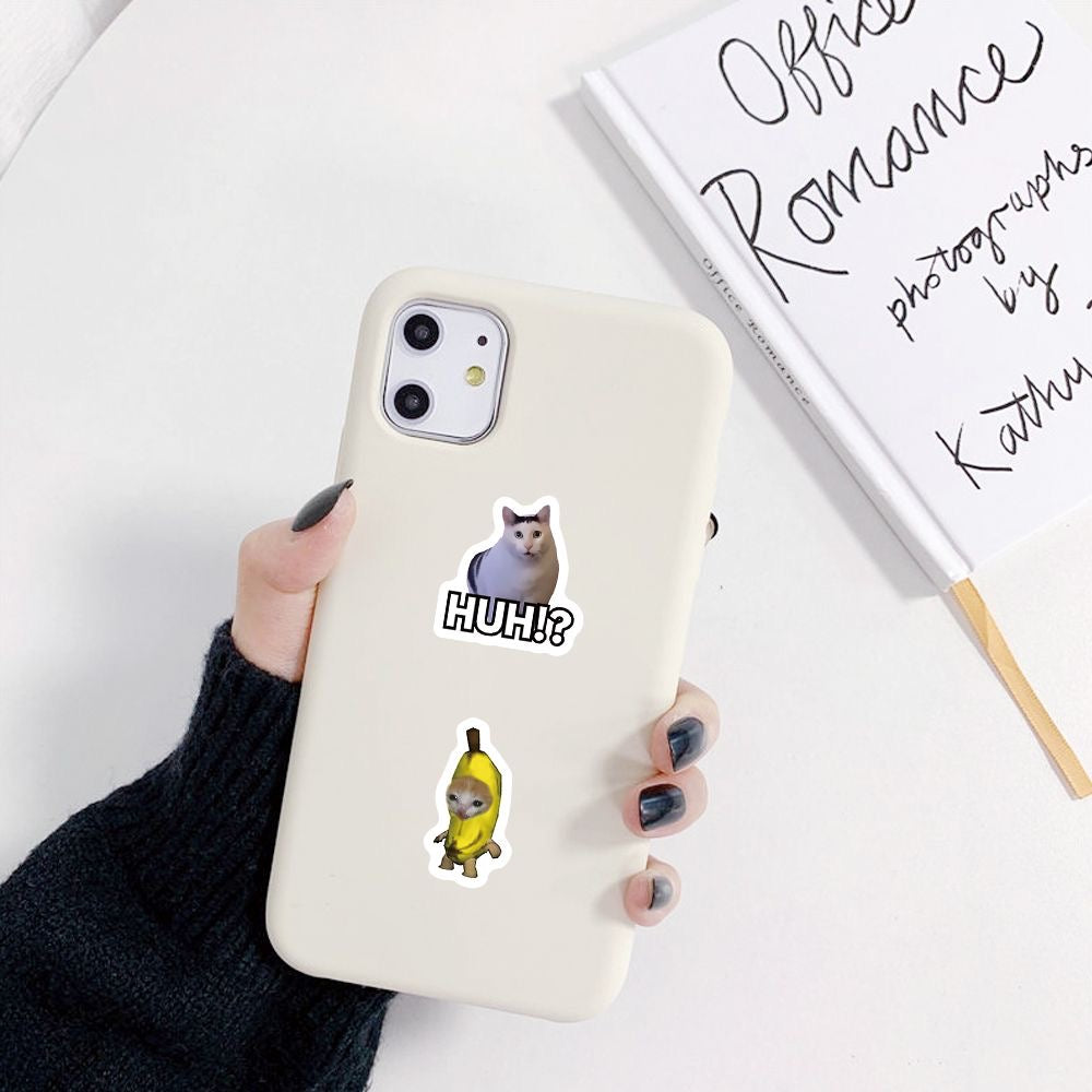 Hot selling realistic cat roll stickers