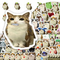 Meowl Cute Abstract Meme Stickers