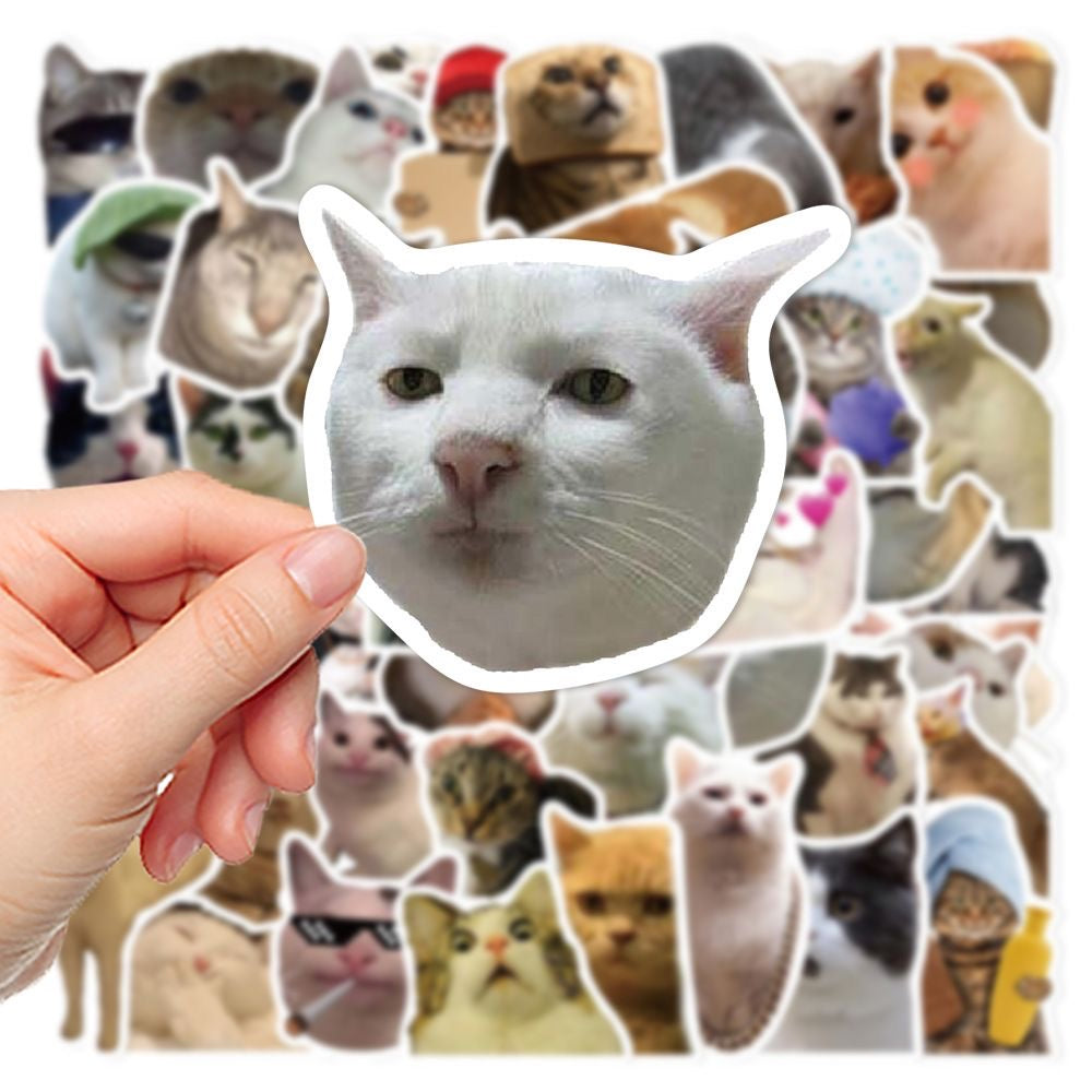 Funny Cat Stickers