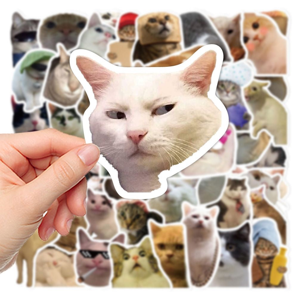 Funny Cat Stickers