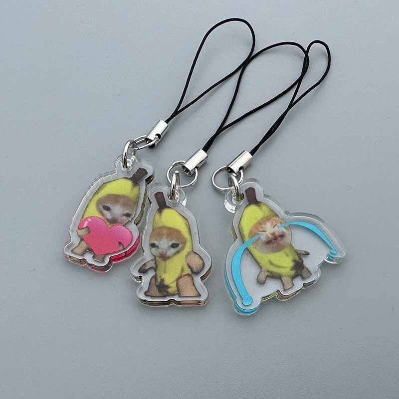 Meme Series Keychain Charms