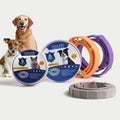 Natural Plant Essential Oil Pest Repellent Collar, Long Lasting Anti Flea Tick Mosquito Collar for Dogs & Cats