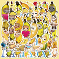 50 Unique Banana Cat Stickers