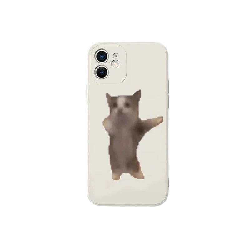 Banana Cat iPhone Case