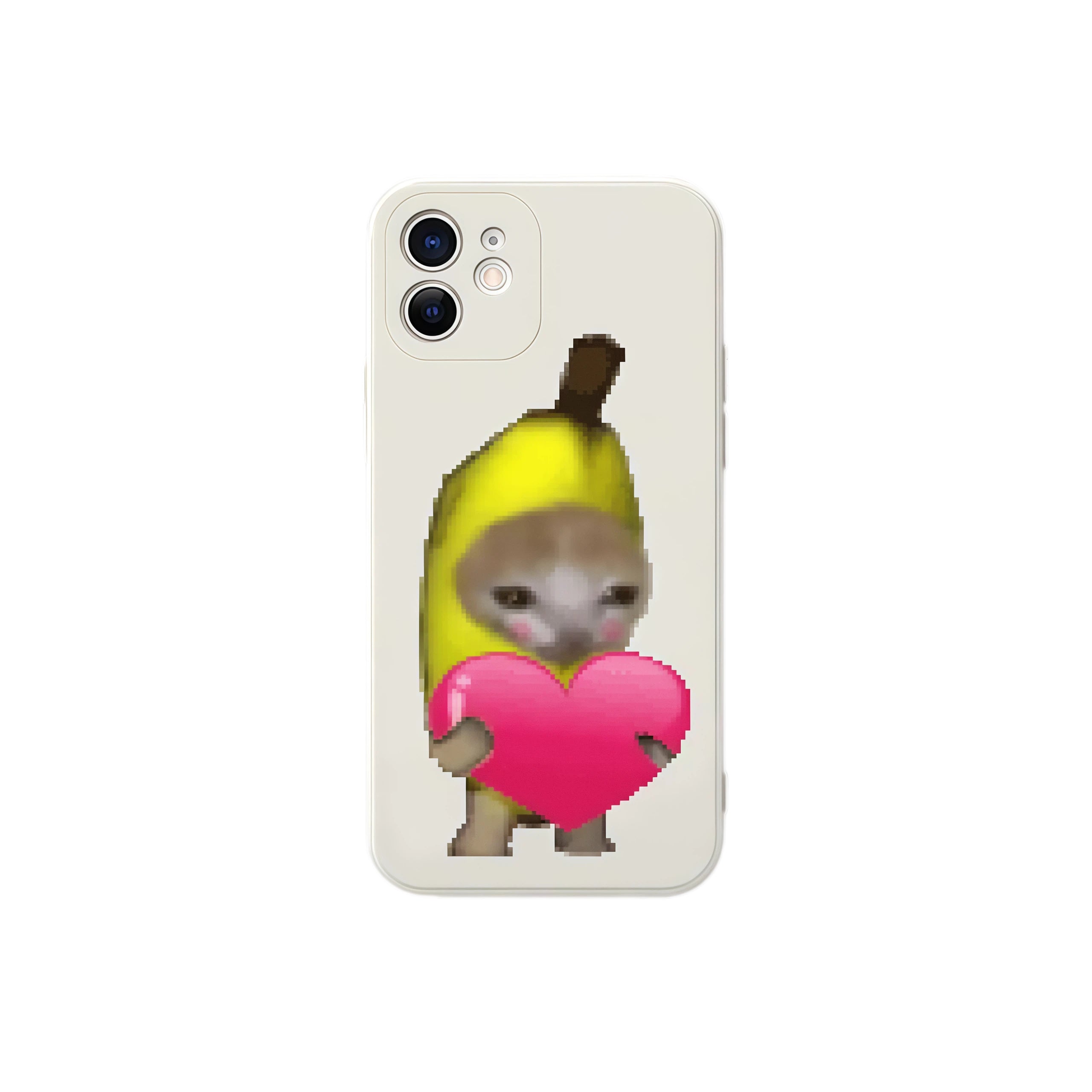 Banana Cat iPhone Case