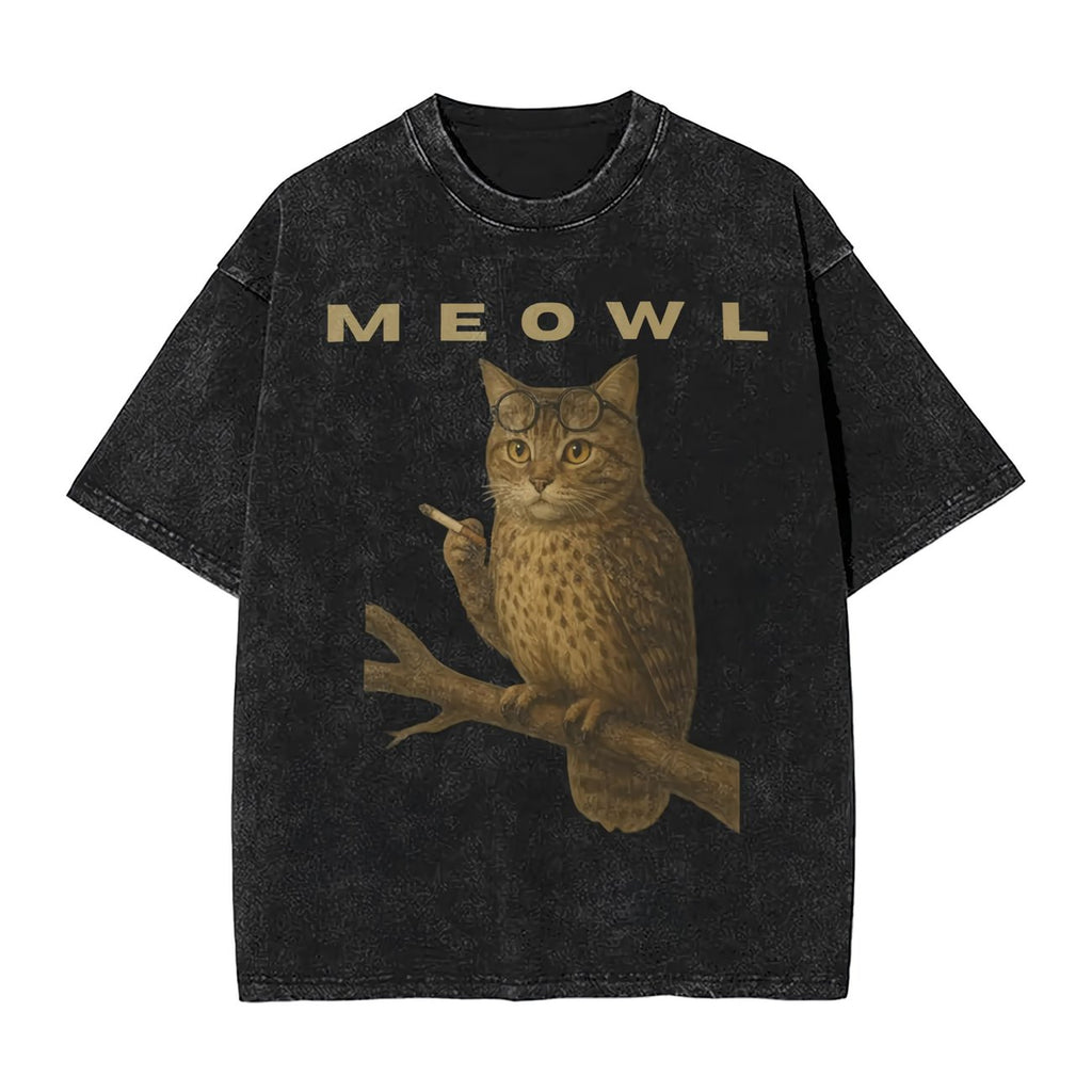 Meowl American Vintage Washed T-Shirt