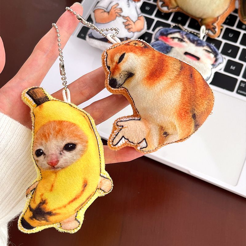 Sound-Making Meme Plush Charm