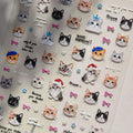 Bestselling Embossed Cute Embroidery Nail Stickers