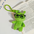 Cute Eyeglass Alien Plush Charm