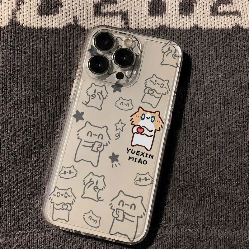Monthly salary cat phone case(Apple phones only)