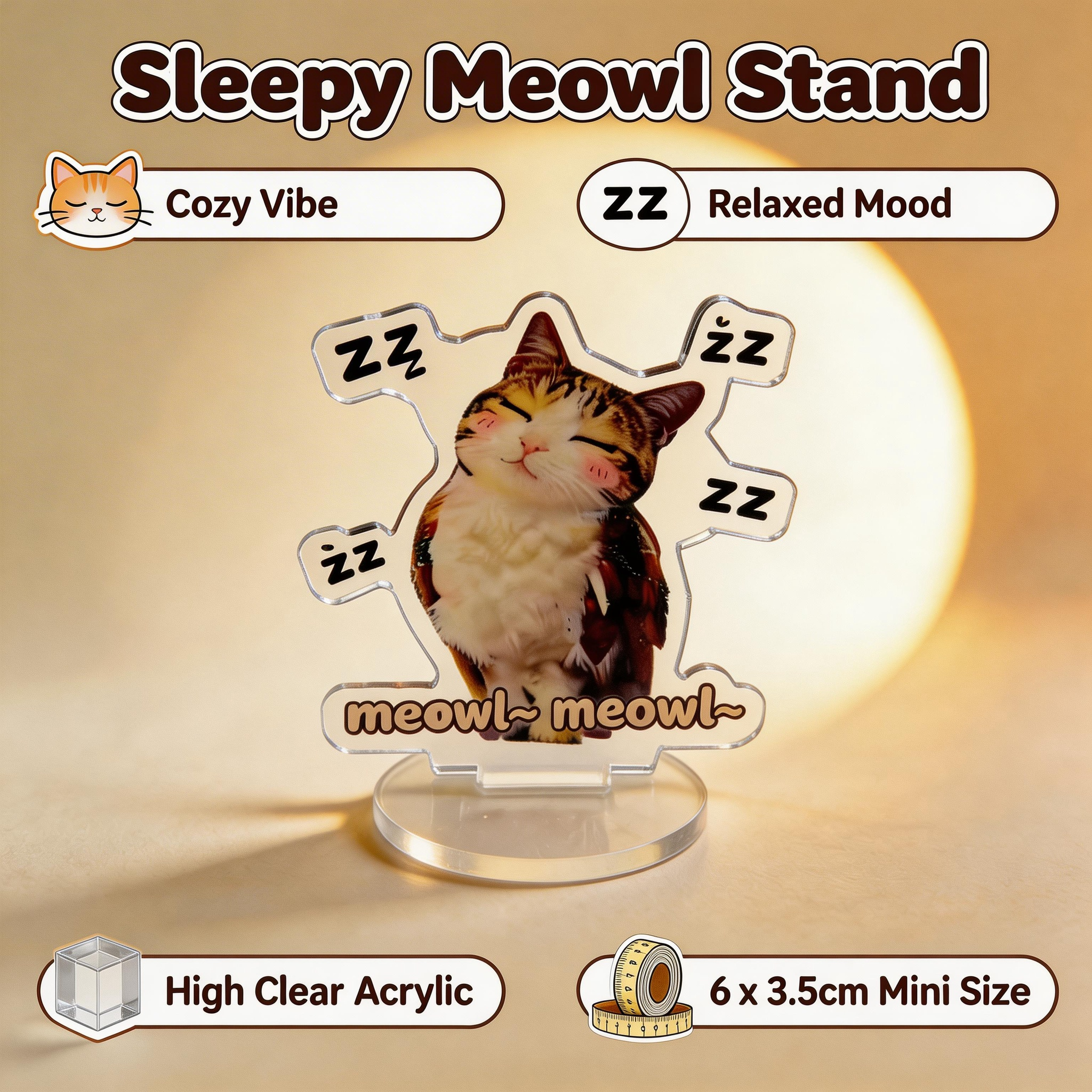 meowl Ornament (3-pack)