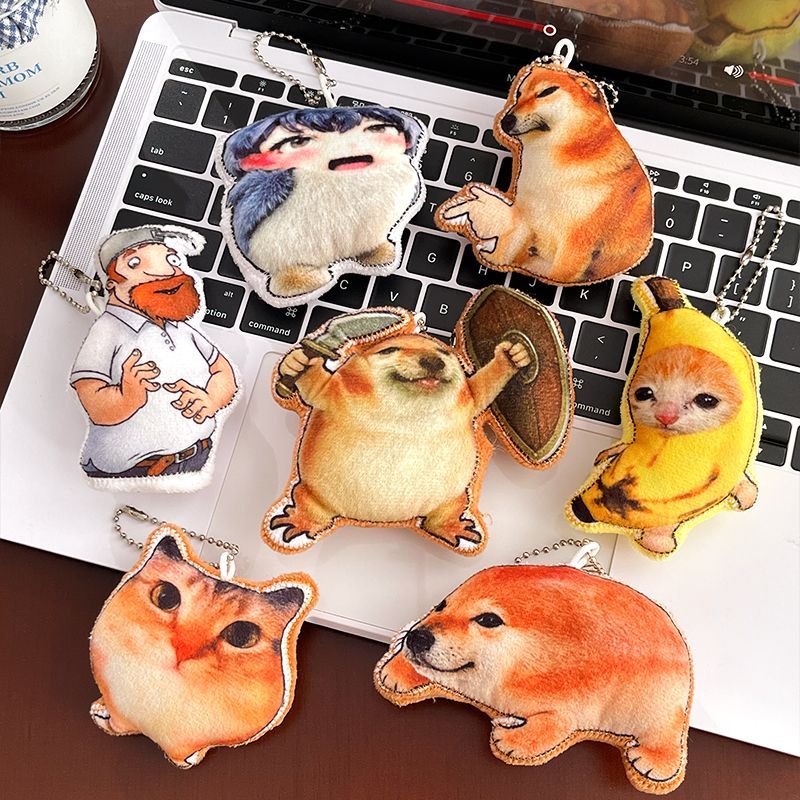 Sound-Making Meme Plush Charm