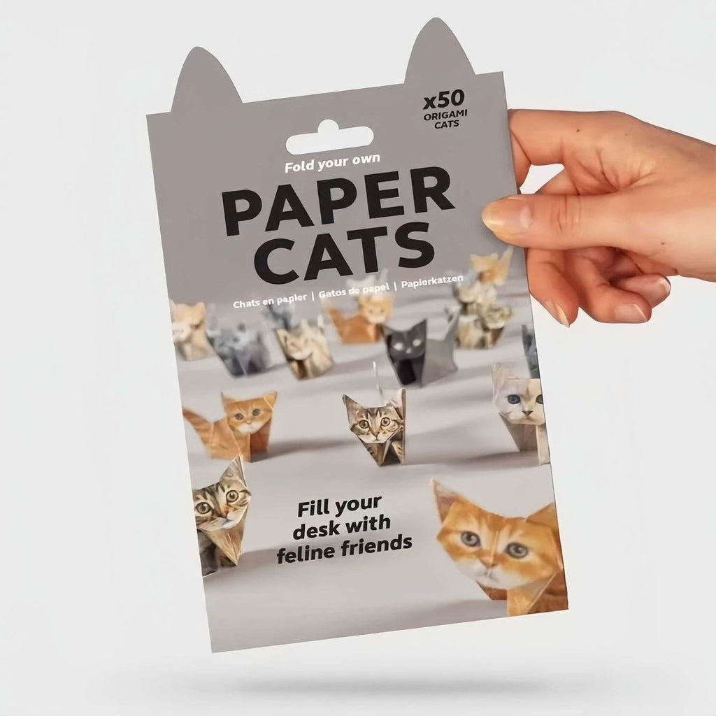 3D Origami Puppy & Cat Paper Craft