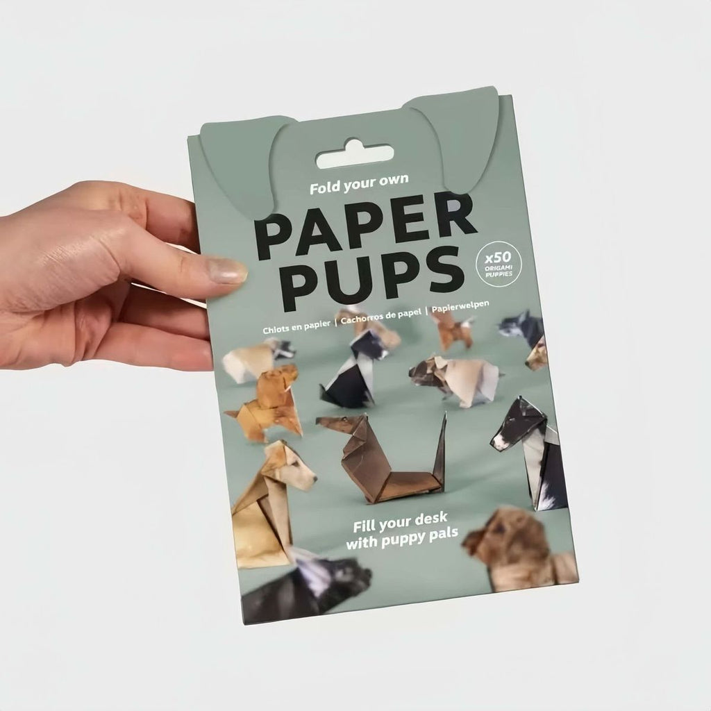 3D Origami Puppy & Cat Paper Craft