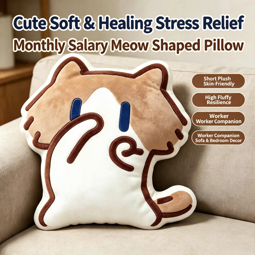Bestselling Monthly Salary Cat Plush Toy Scattering Fragrance Cute Creative Shaped Pillow