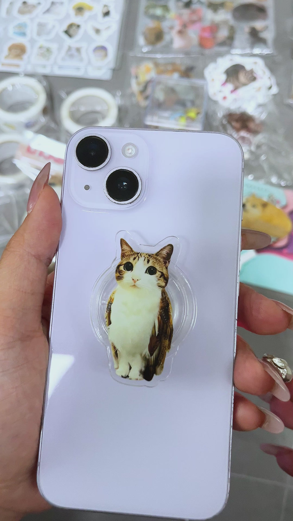 meowl Rotatable phone grip
