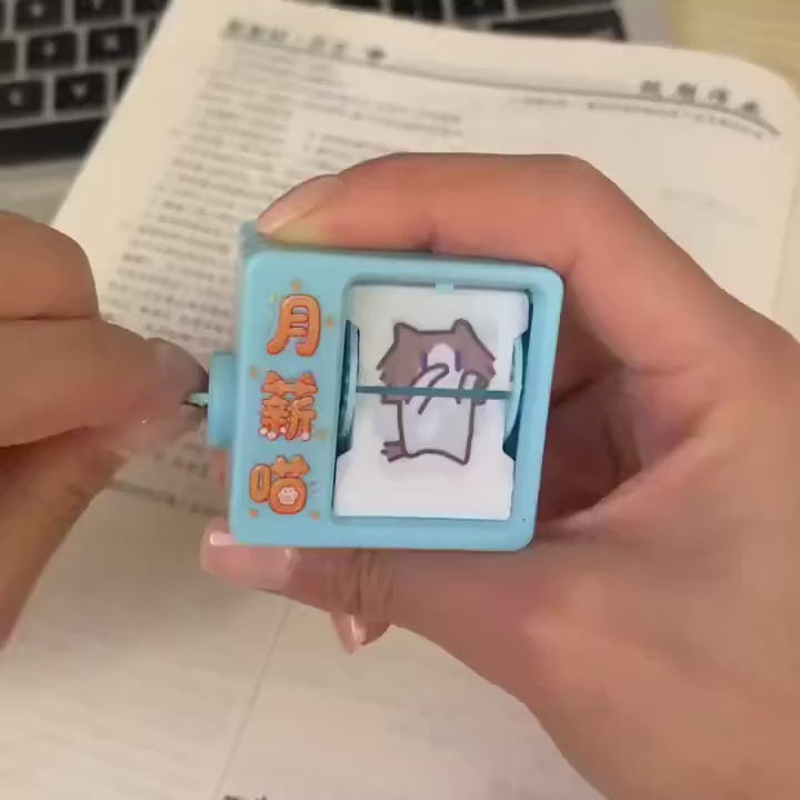 (Monthly salary meow) Flipping calligraphy and painting machine【This product is a pre-sale product】