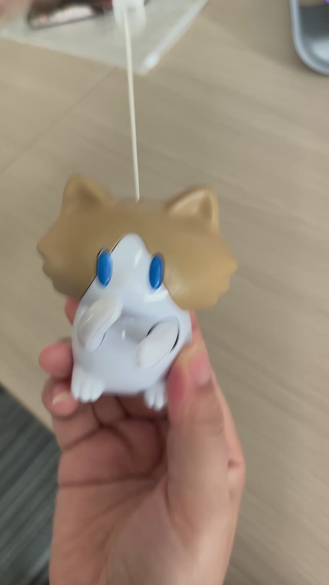 Salary Cat Pull Toy Charm