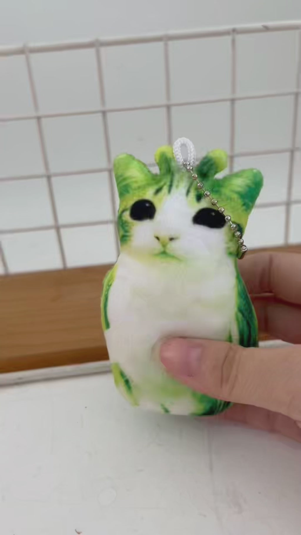 Alien Meowl Sound Plush Charm